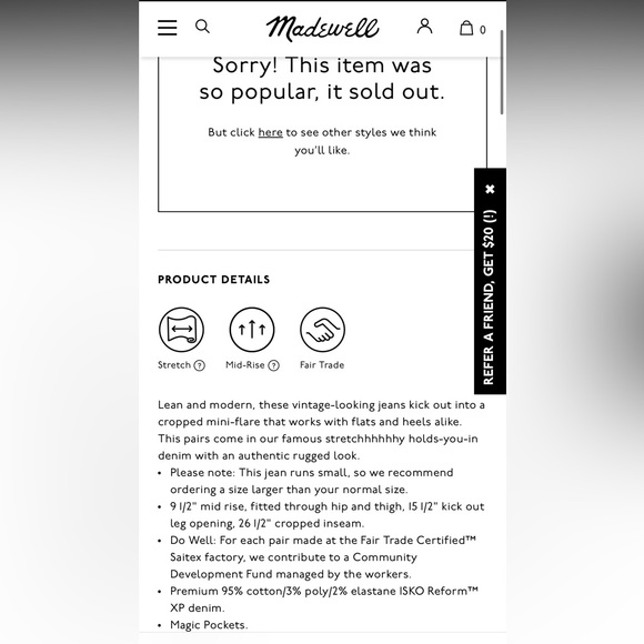 Madewell jeans in great condition! - Picture 5 of 8